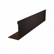 Нащельник 125 Texas 25х35 0,45 Print Elite с пленкой Coffee Wood TwinColor (L1,5)