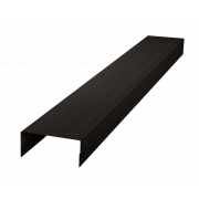 Крышка 45х20 жалюзи Texas 0,45 Print Elite с пленкой Coffee Wood TwinColor (2м)