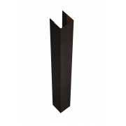 Стойка жалюзи Texas 0,45 Print Elite с пленкой Coffee Wood TwinColor (1,8м)