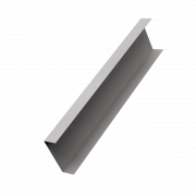 Декоративная накладка на столб универсальная 80х80 для забора жалюзи 0,45 Print Elite с пленкой Milky Wood TwinColor (3м)