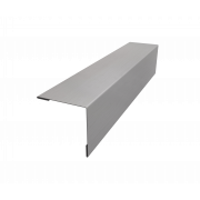 Планка завершающая 50х50 жалюзи Milan 0,45 Print Elite с пленкой Milky Wood TwinColor (3м)