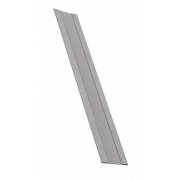 Крепежная планка жалюзи Milan,Tokyo 0,45 Print Elite с пленкой Milky Wood TwinColor (1,8м)