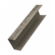 Крышка жалюзи Milan, Tokyo (для калиток, ворот) 0,45 Print Elite с пленкой Nordic Wood TwinColor (3м)