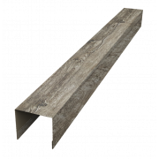 Стойка боковая крепежная для забора жалюзи Palermo 0,45 Print Elite с пленкой Nordic Wood TwinColor (2м)