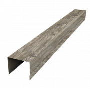 Крышка жалюзи Palermo 0,45 Print Elite с пленкой Nordic Wood TwinColor (2м)