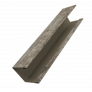 Крышка жалюзи Milan Slim 0,45 Print Elite с пленкой Nordic Wood TwinColor (2,5м)