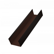 Стойка жалюзи Milan,Tokyo 0,45 Print Elite с пленкой Coffee Wood TwinColor (3м)