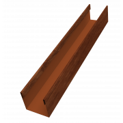 Стойка жалюзи Milan Slim 0,45 Print Elite с пленкой Rowan TwinColor (2,5м)