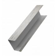 Крышка жалюзи Milan,Tokyo 0,45 Print Elite с пленкой Snow Wood TwinColor (2м)