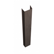 Крепежная планка верхняя Texas 0,45 Print Elite с пленкой White Wood TwinColor (2м)