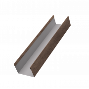 Стойка жалюзи Milan,Tokyo 0,45 Print Premium с пленкой Almond Wood Fresh (1,8м)