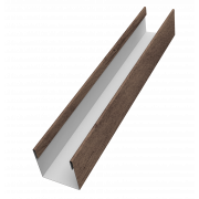 Стойка жалюзи Milan Slim 0,45 Print Premium с пленкой Almond Wood Fresh (3м)