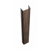 Крепежная планка верхняя Texas 0,45 Print Premium с пленкой Almond Wood Fresh (1,8м)