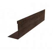 Нащельник 125 Texas 25х35 0,45 Print Premium с пленкой Antique Wood TwinColor (L1,5)