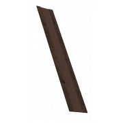 Крепежная планка жалюзи Milan,Tokyo 0,45 Print Premium с пленкой Antique Wood TwinColor (3м)