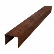 Крышка жалюзи Palermo 0,45 Print Premium с пленкой Cherry Wood Fresh TwinColor (3м)