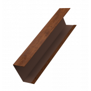 Крышка жалюзи Milan, Tokyo (для калиток, ворот) 0,45 Print Premium с пленкой Golden Wood Fresh TwinColor (2,5м)