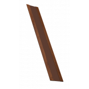 Крепежная планка жалюзи Milan,Tokyo 0,45 Print Premium с пленкой Golden Wood Fresh TwinColor (2,5м)