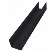 Стойка жалюзи Milan Slim 0,45 Print Premium с пленкой Grey Wood TwinColor (2м)