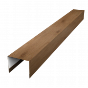 Крышка жалюзи Palermo 0,45 Print Premium с пленкой Pine Wood Fresh (2,5м)