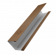 Крышка жалюзи Milan Slim 0,45 Print Premium с пленкой Pine Wood Fresh (2,5м)