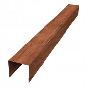 Стойка боковая крепежная для забора жалюзи Palermo 0,45 Print Premium с пленкой Rowan Fresh TwinColor (2м)