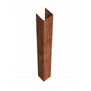 Стойка Texas для калиток и ворот 0,45 Print Premium с пленкой Rowan Fresh TwinColor (2,5м)