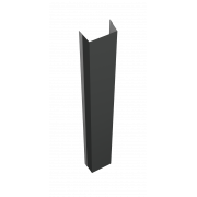 Крепежная планка верхняя Texas 0,5 Satin Matt с пленкой RAL 7016 антрацитово-серый (1,8м)