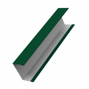 Крышка жалюзи Milan, Tokyo (для калиток, ворот) 0,5 Satin Matt с пленкой RAL 6005 зеленый мох (3м)