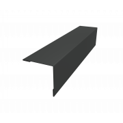Планка завершающая 50х50 жалюзи Milan 0,5 Satin Matt с пленкой RAL 7016 антрацитово-серый (2м)