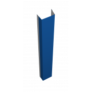 Крепежная планка верхняя Texas 0,5 Satin с пленкой RAL 5005 сигнальный синий (2,5м)