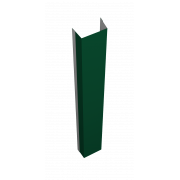 Крепежная планка верхняя Texas 0,5 Satin с пленкой RAL 6005 зеленый мох (1,8м)