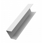 Крышка жалюзи Milan,Tokyo 0,5 Satin с пленкой RAL 9003 сигнальный белый (3м)