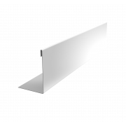 Нащельник 150 Texas 25х350,5 Satin с пленкой RAL 9003 сигнальный белый (L2,0)