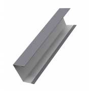 Крышка жалюзи Milan,Tokyo 0,5 Satin с пленкой RAL 7004 сигнальный серый (2м)