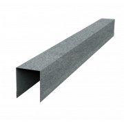 Планка опорная составная внутренняя для забора жалюзи Palermo 0,45 Zn (1,8м)