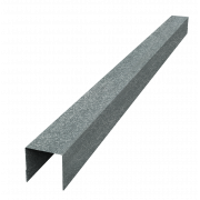 Планка вертикальная обратная для забора жалюзи Palermo 0,55 Zn (2м)