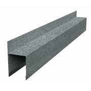 Планка опорная составная внешняя для забора жалюзи Palermo 0,55 Zn (2,5м)