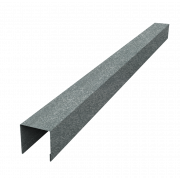 Планка вертикальная лицевая для забора жалюзи Palermo 0,7 Zn (2,5м)