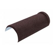 Конек полукруглый Lux_Cl/Rom мокко