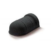 Наконечник полукруглого конька Mtile серый