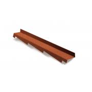 Планка примыкания Mtile левая терракотовый