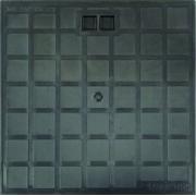 Крышка пластиковая для дождеприемника 200х200, класс нагрузки А15 Aquastok (31852)