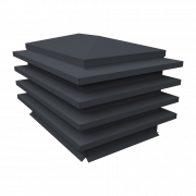 Дымник на трубу елка 810х630мм 0,45 PE с пленкой RAL 7024 мокрый асфальт