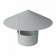 Дымник на трубу круглый d135 0,45 Zn