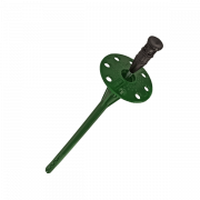 Дюбель Daxmer IZL-T 10х200 с металлическим гвоздем и термоголовкой для теплоизоляции (300шт)