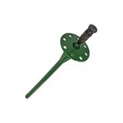 Дюбель Daxmer IZL-T 10х120 с металлическим гвоздем и термоголовкой для теплоизоляции (500шт)