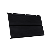 ЭкоБрус 3D 0,345 Grand Line 0,45 Drap TX с пленкой RAL 9005 черный