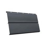 ЭкоБрус 3D 0,345 Grand Line 0,45 PE с пленкой RAL 7024 мокрый асфальт