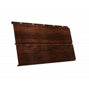 ЭкоБрус 3D 0,345 Grand Line 0,45 Print Elite с пленкой Cherry Wood TwinColor